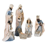 Nativity Holy Family Wisemen Gifts 9.75H