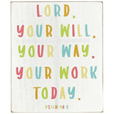 Tabletop Plaque Your Will Your Way 8x10