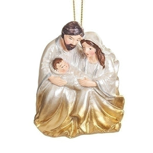 ORN - HOLY FAMILY - OMBRE - 2.75"