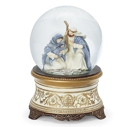 GLOBE - HOLY FAMILY - AWAY IN A MANGER - 5.75