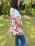 BAG - REUSEABLE - Women Saints Catholic Foldable Shopping Bag
