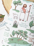 The Good Shepherd Psalm 23 Ruled Notebook