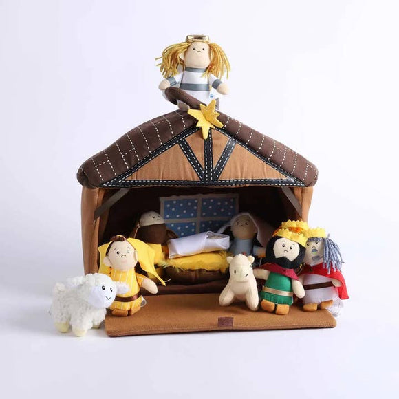 NATIVITY - PLUSH - 11 PC