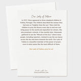 CARD - OL FATIMA - JLP