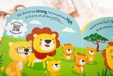 Squish and Snugg: Lion (Plush Book, Ages 3+)