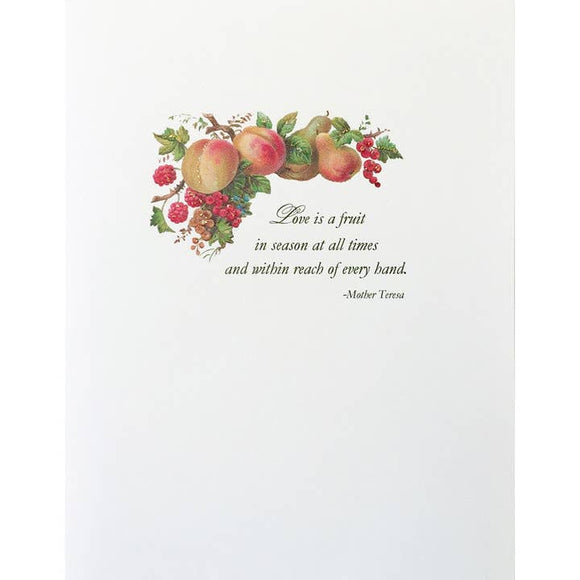 CARD - LOVE FRUIT