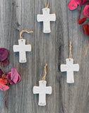 🎄 LCP Christmas Ornament Cross Lace Jesus