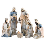 Nativity Holy Family Wisemen Gifts 9.75H