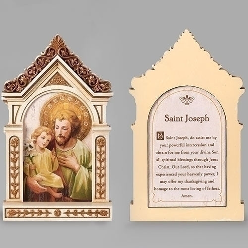 STATUE - ST JOSEPH - TABLE TOP SHRINE - 6.25