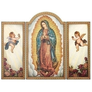 TRIPTYCH - OL GUADALUPE - 3 PC - 20"