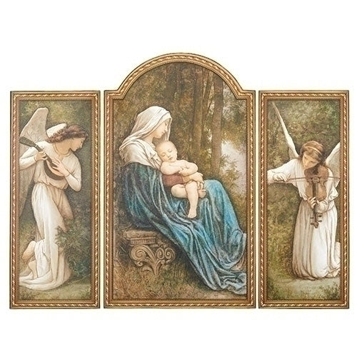 TRIPTYCH - MADONNA WITH CHILD - 3PCS - 20