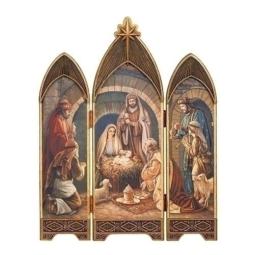 TRIPTYCH - NATIVITY - C - 28”