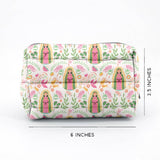 PUFFER POUCH - Our Lady of Guadalupe lightweight waterproof puffer pouch