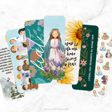 Mary's Garden Bookmark: 1 Bookmark