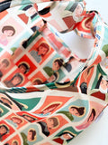 BAG - REUSEABLE - Women Saints Catholic Foldable Shopping Bag