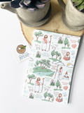 The Good Shepherd Psalm 23 Ruled Notebook