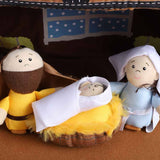 NATIVITY - PLUSH - 11 PC