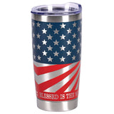 Tumbler - Blessed Is The Nation 20 Oz