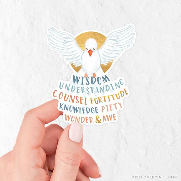 DECAL - GIFTS OF THE HOLY SPIRIT - JLP