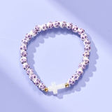 B - HOLY WATER - Purple Porcelain Stainless Steel