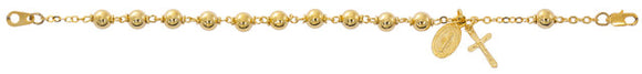 B - RSY - GOLD BEAD - 7.5