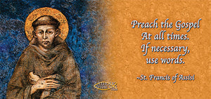 MUG - ST FRANCIS - PREACH