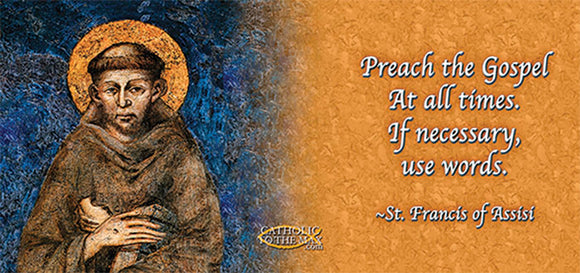 MUG - ST FRANCIS - PREACH