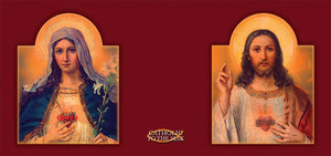 MUG - SACRED & IMMACULATE HEART - ANTIQUE