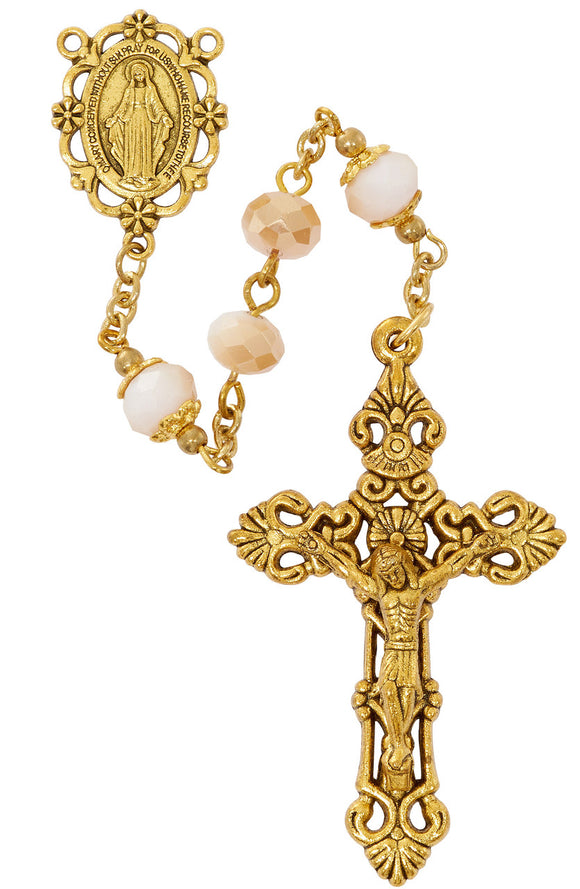 RSY - MIRACULOUS MEDAL - CRYSTAL - G - 8MM