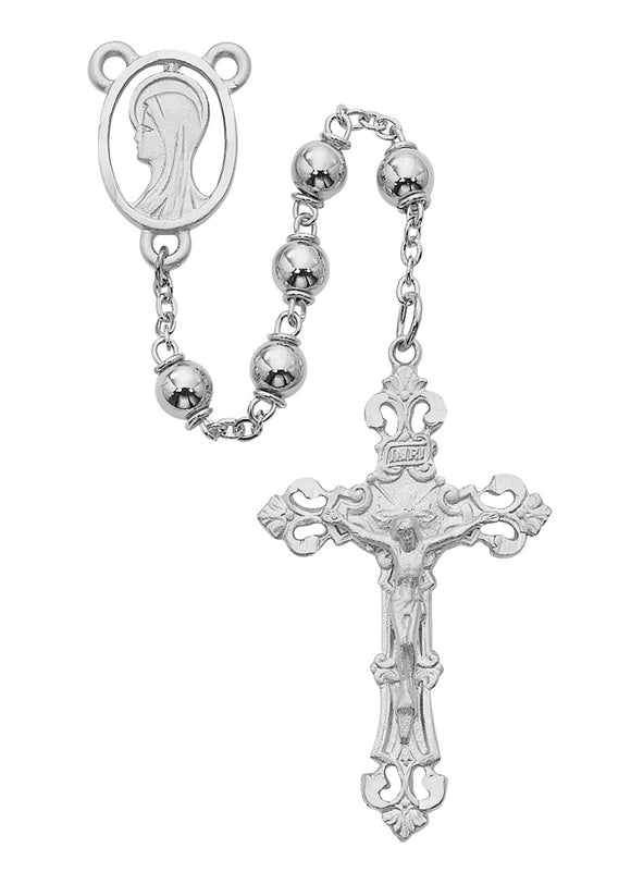 RSY - OUR LADY - RHODIUM PLATED - 6MM
