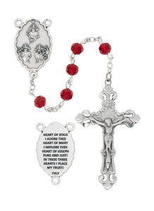 RSY - 3 HEARTS - TINCUT - RED - CRYSTAL - 6MM