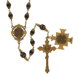 RSY - St Benedict - Vintage Rosary