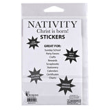 Sticker Sheets Nativity Scenes Square