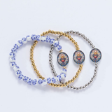 B - HOLY WATER - SACRED HEART - Waterproof Gold