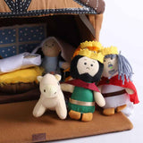 NATIVITY - PLUSH - 11 PC