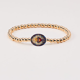 B - HOLY WATER - SACRED HEART - Waterproof Gold