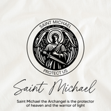 B - HOLY WATER - ST. MICHAEL  Stainless Steel