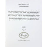 CARD - ST FRANCIS