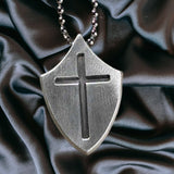 N - Armor of God - Pewter Shield - 21"