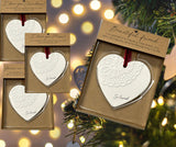 LCP Christmas Ornament So Loved Friend Heart