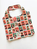 BAG - REUSEABLE - Women Saints Catholic Foldable Shopping Bag